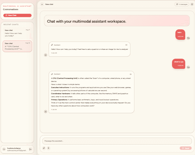 Multimodal AI Assistant cover
